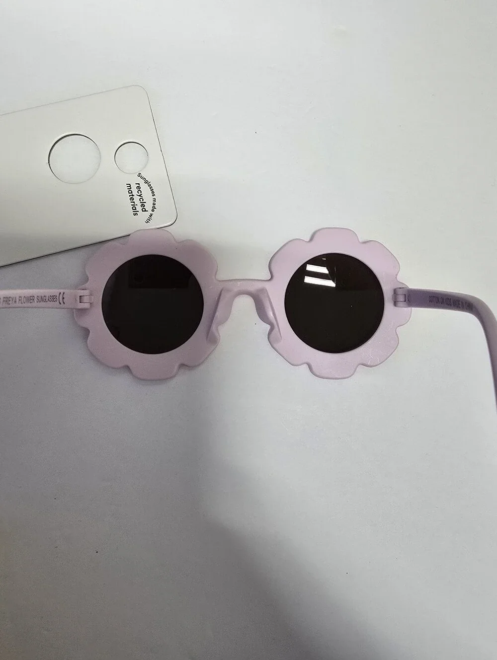 NWT Cotton On Kids Pink Bling Flower Sunglasses & Hair Accessories Bundle
